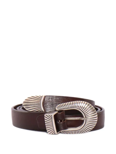 ALBERTO LUTI leather belt