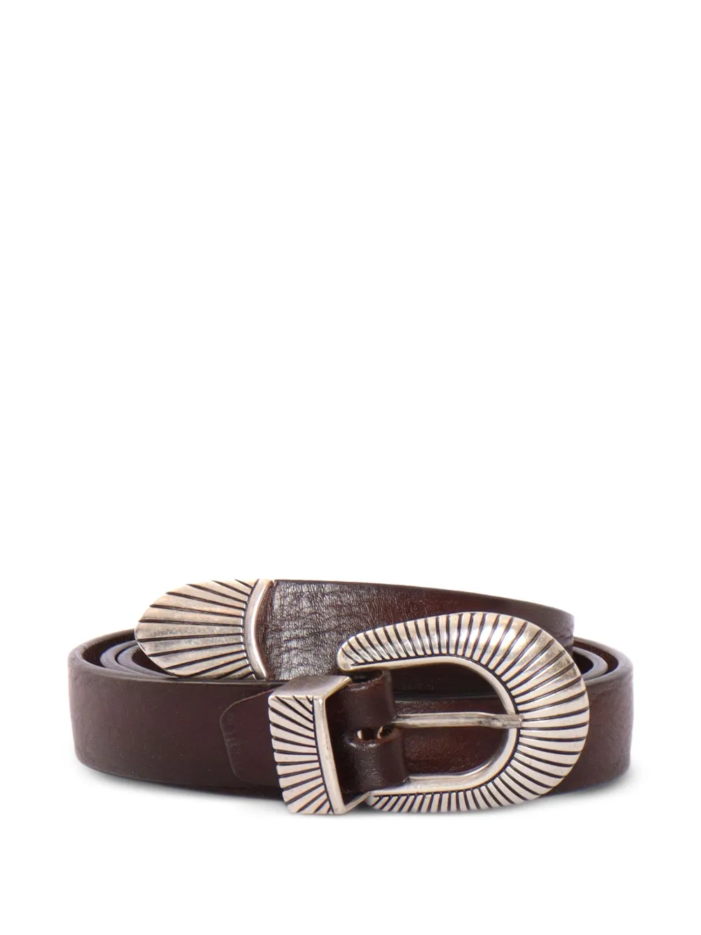 ALBERTO LUTI leather belt | Brown | Image 1