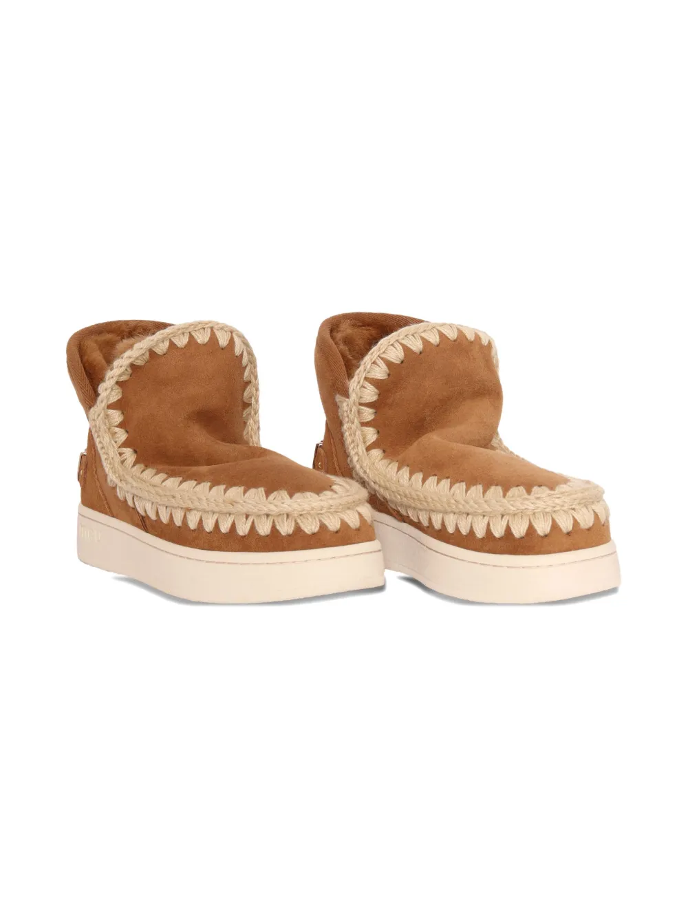 Mou Kids Eskimo suede boots - Bruin