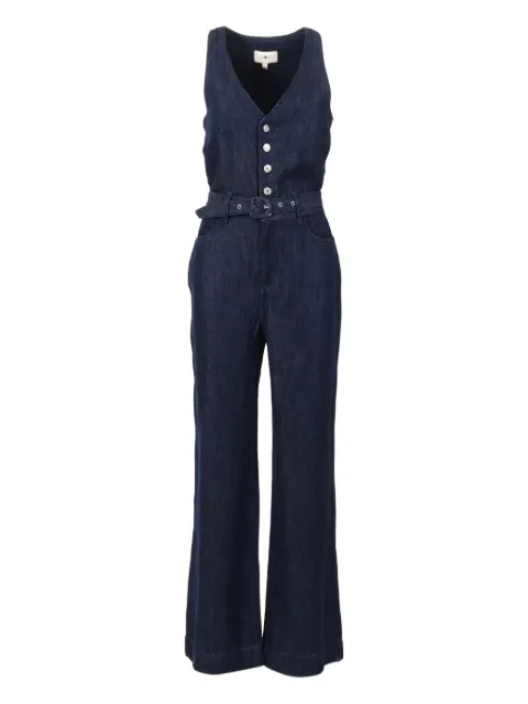 7 For All Mankind Lustre belted jumpsuit
