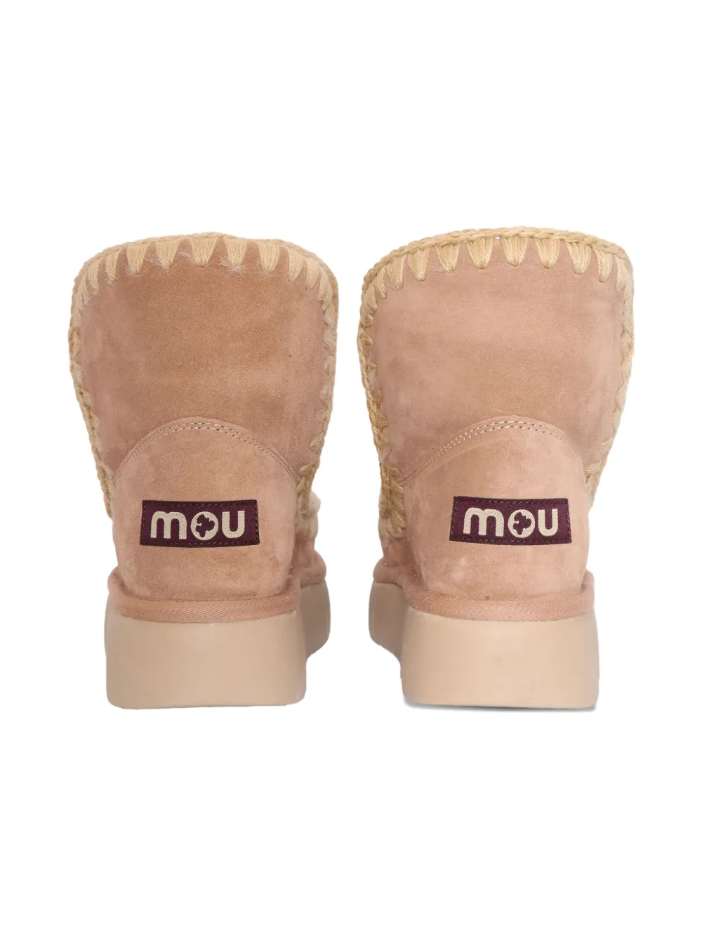 Mou Kids Laarzen verfraaid met kristallen Beige