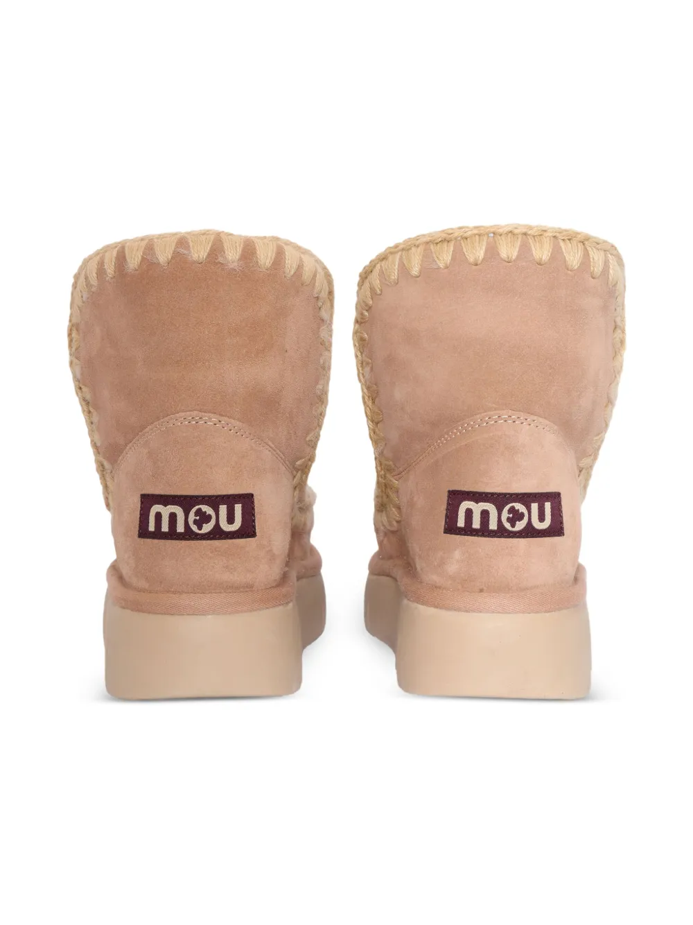 Mou Kids Laarzen verfraaid met kristallen Beige