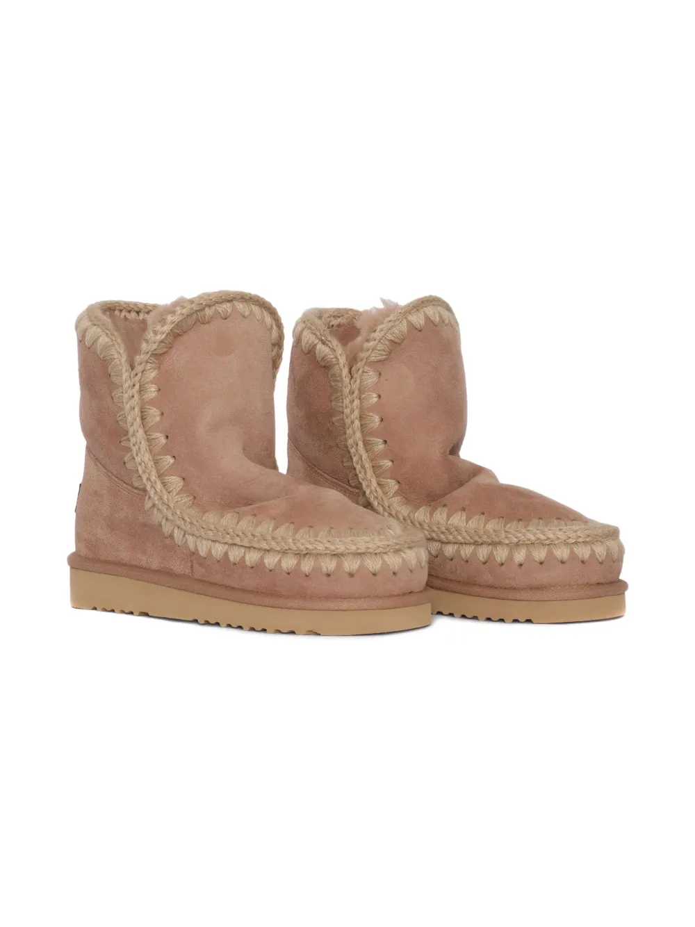 Mou Kids Eskimo 18 suede boots - ニュートラル Mou Kids Eskimo 18 suede boots - ニュートラル