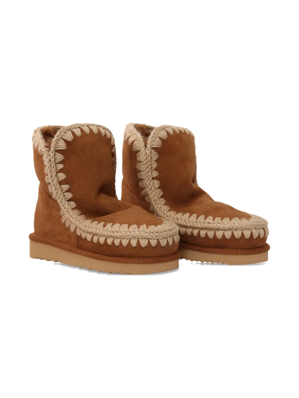 Mou Kids Eskimo 18 suede boots - ブラウン Mou Kids Eskimo 18 suede boots - ブラウン