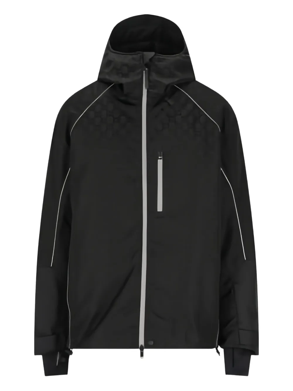 Gucci hooded pattern jacket | Black | Image 1