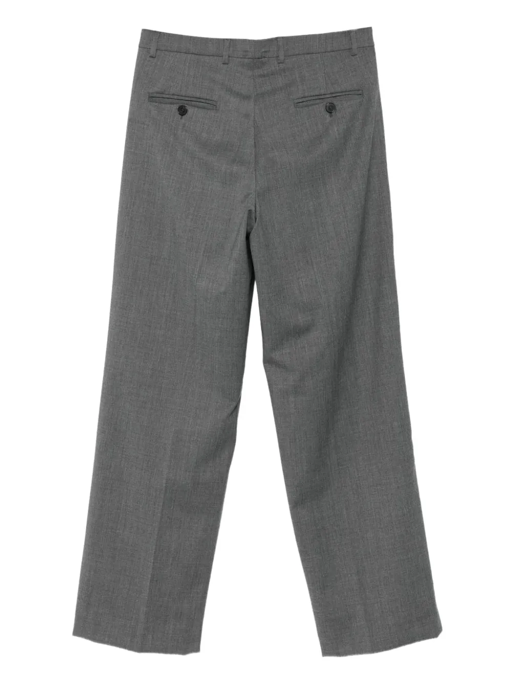 AMARÁNTO pressed-crease trousers - Grijs