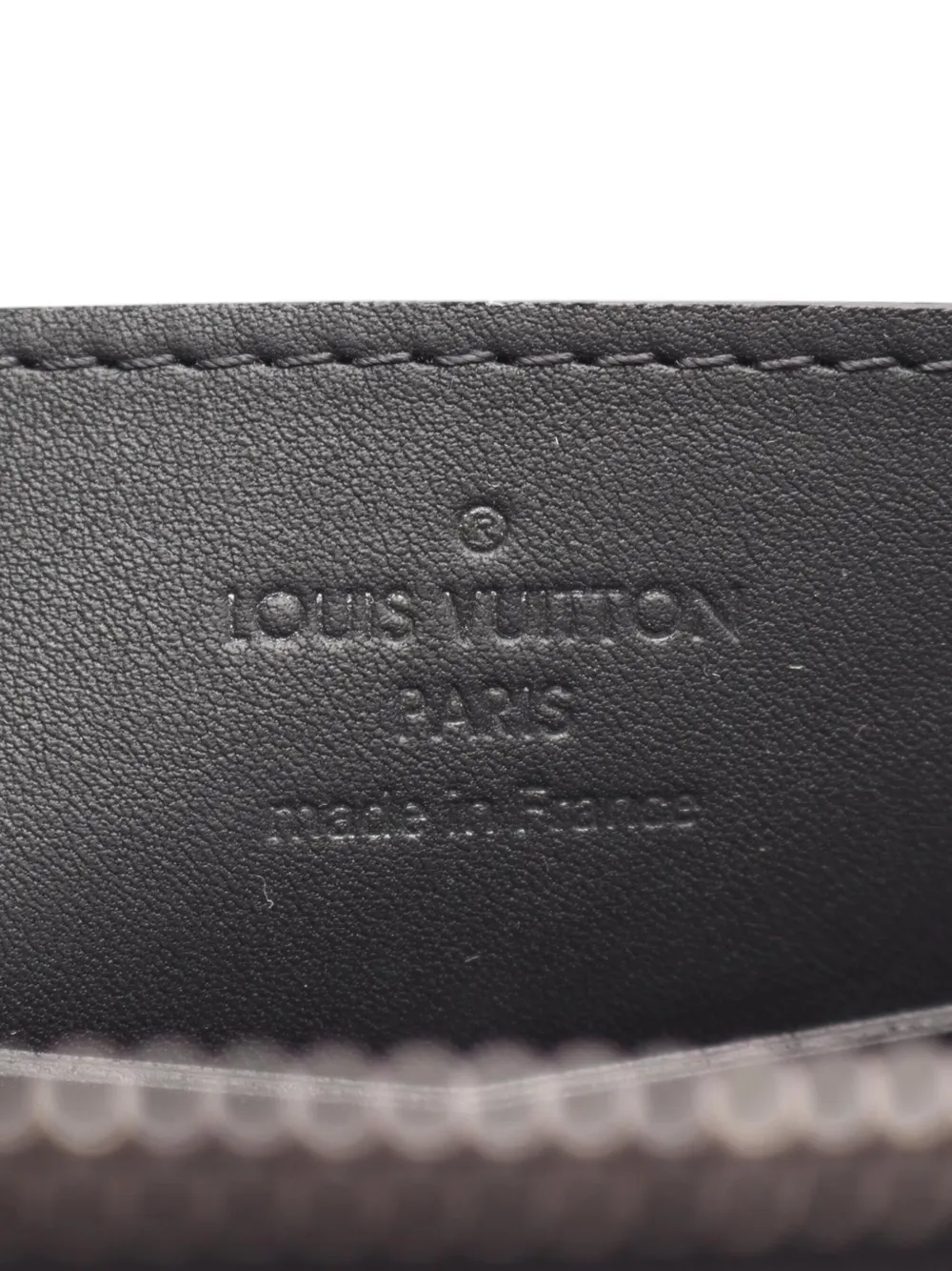 Pre-owned Louis Vuitton 2021-2025 Damier Infini Zippy Wallet Xl Long Wallets In Black