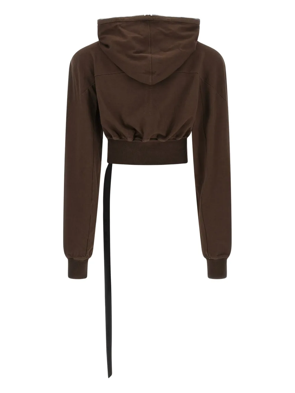 Rick Owens DRKSHDW Collage Gimp zip-up hoodie - Bruin