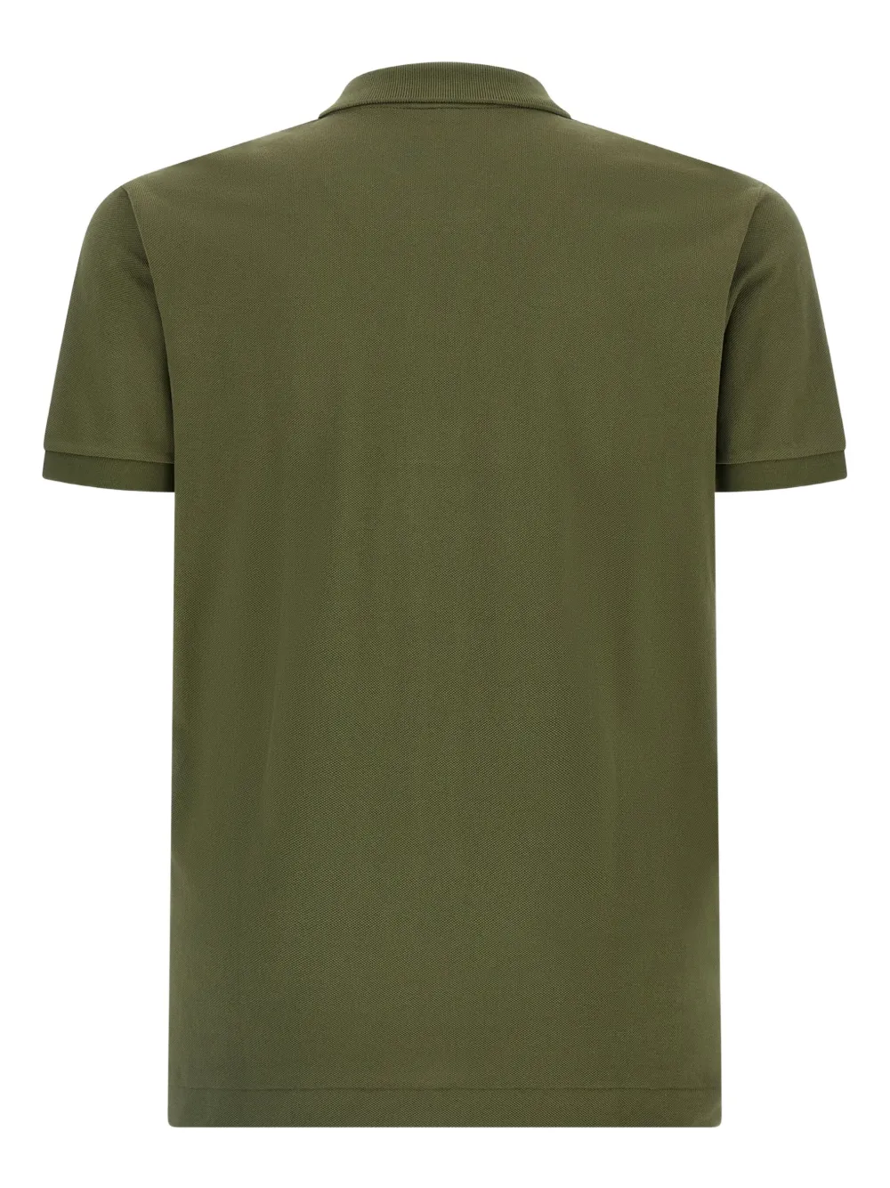 Lacoste L.12.12 logo-patch piqué polo shirt - Groen