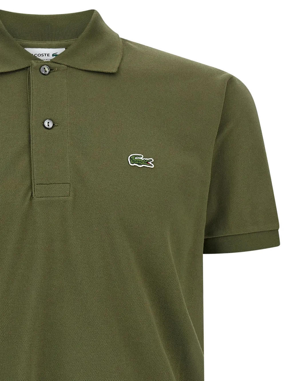 Lacoste L.12.12 piqué poloshirt met logopatch Groen