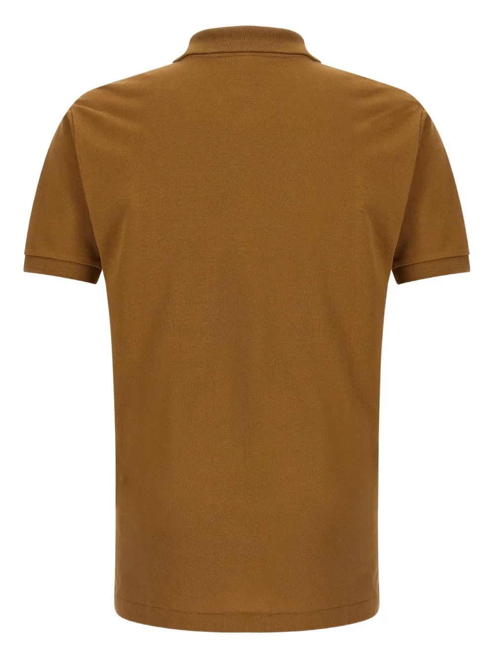 Lacoste L.12.12 logo-patch piqué polo shirt - Bruin