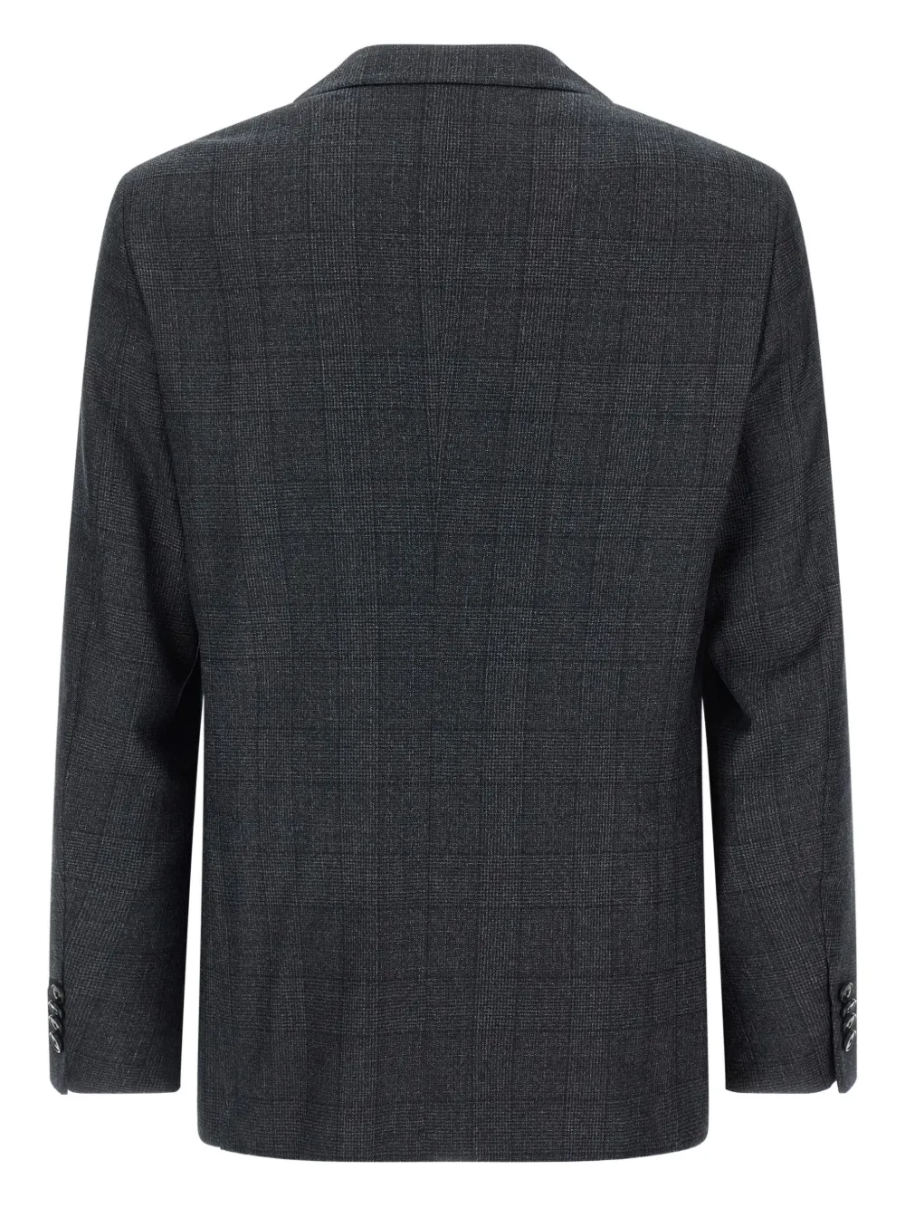 Zegna Single-breasted Blazer And Trousers Two-piece Set In Gray