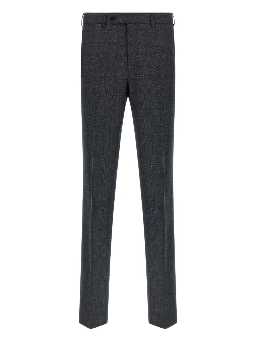 Zegna Single-breasted Blazer And Trousers Two-piece Set In Gray