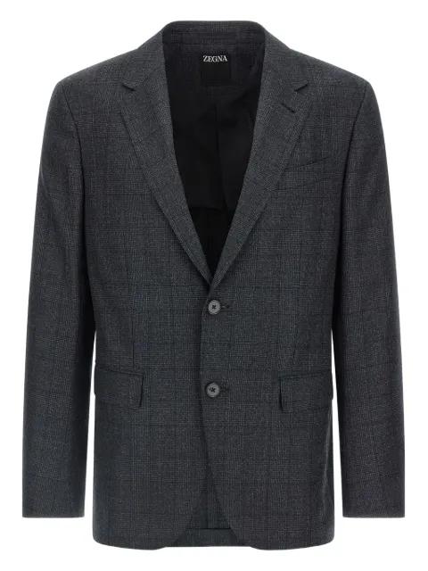 Zegna traje con motivo de cuadros Príncipe de Gales
