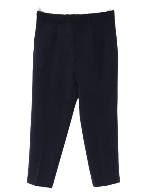 Grifoni pleat-detail trousers