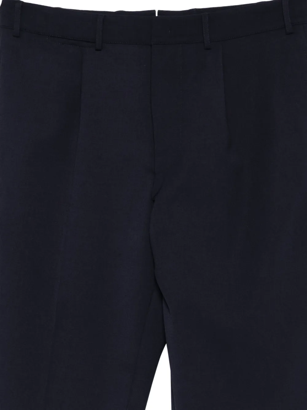 Grifoni Broek met geplooid detail Blauw