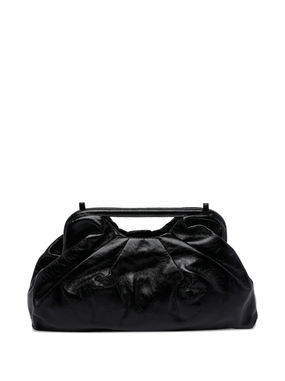 MY BEST BAG logo-detail leather tote bag - Zwart