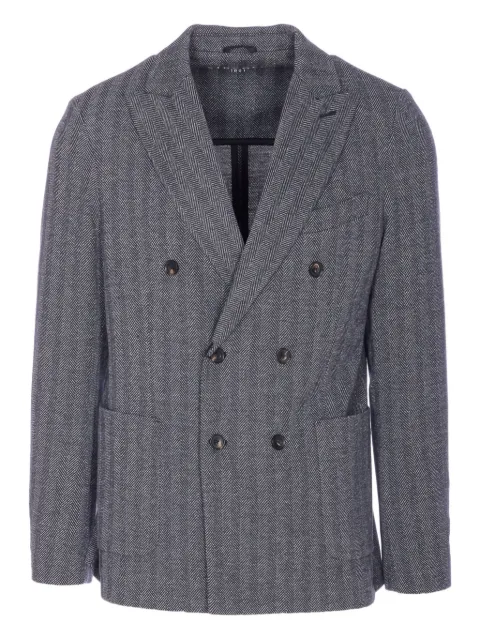 Circolo 1901 double-breasted chevron jacket