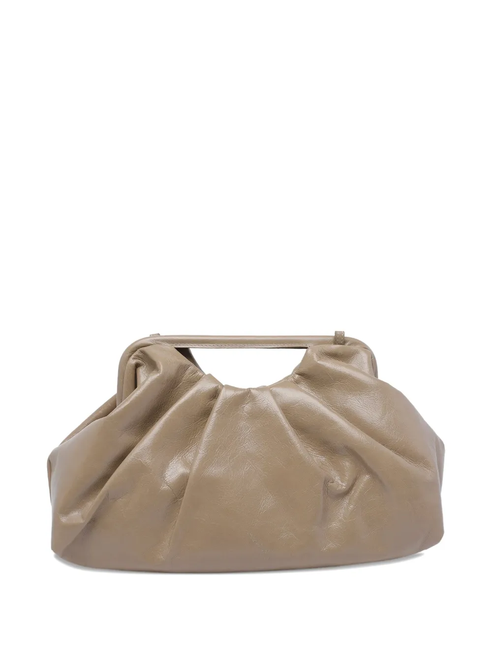MY BEST BAG logo leather tote bag - Beige