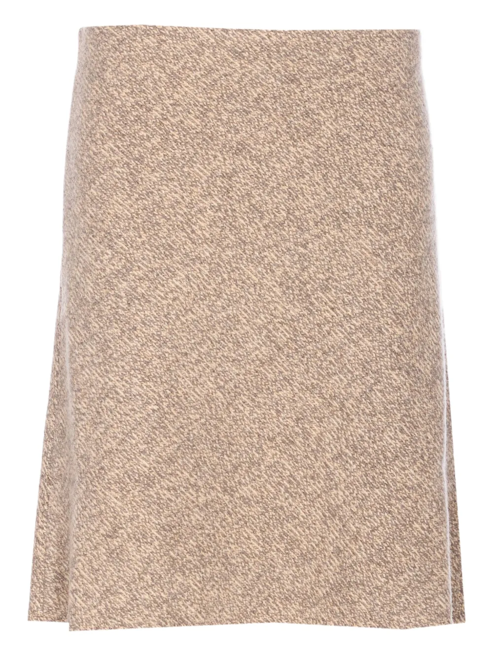 Miu Miu wool mini skirt | Neutrals | Image 1