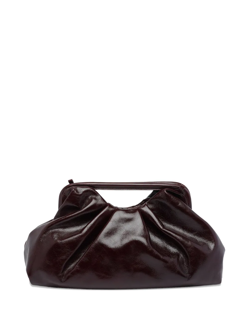 MY BEST BAG logo-detail leather tote bag - Rood