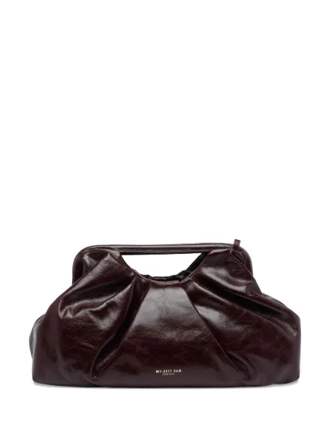 MY BEST BAG logo-detail leather tote bag