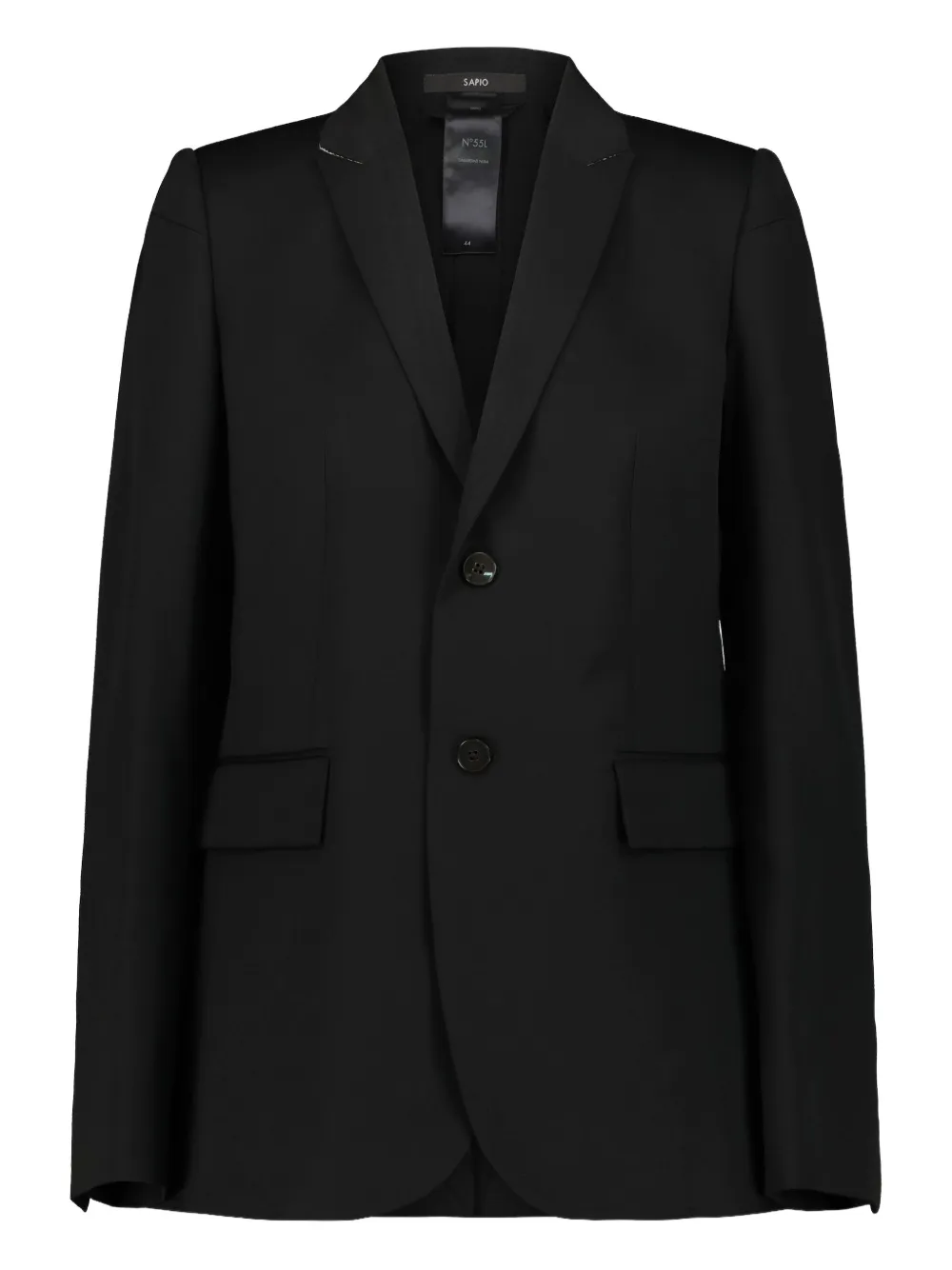 SAPIO N55L wool blazer | Black | Image 1