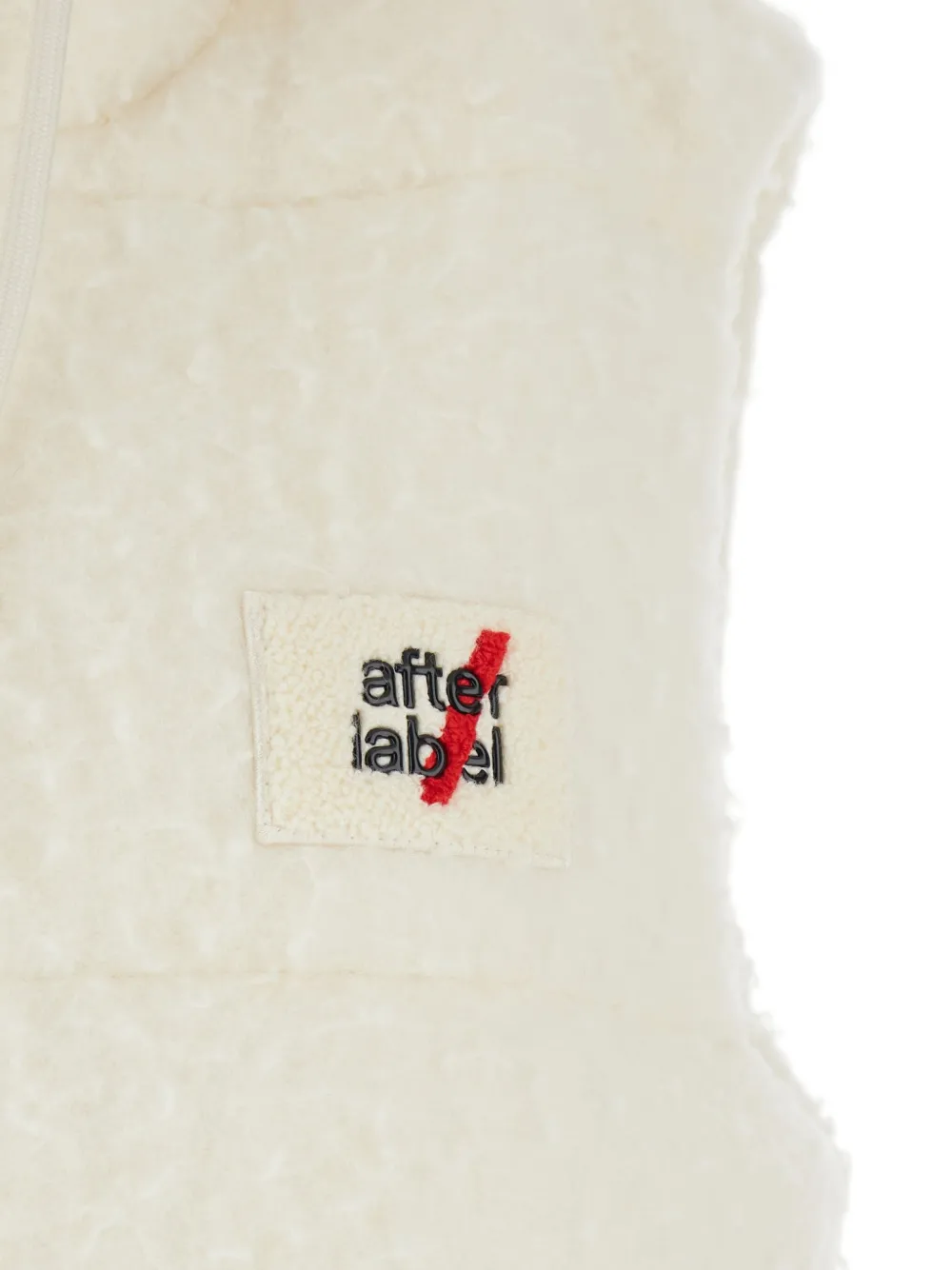 After Label Cortina Sleeveless Coat In Multi