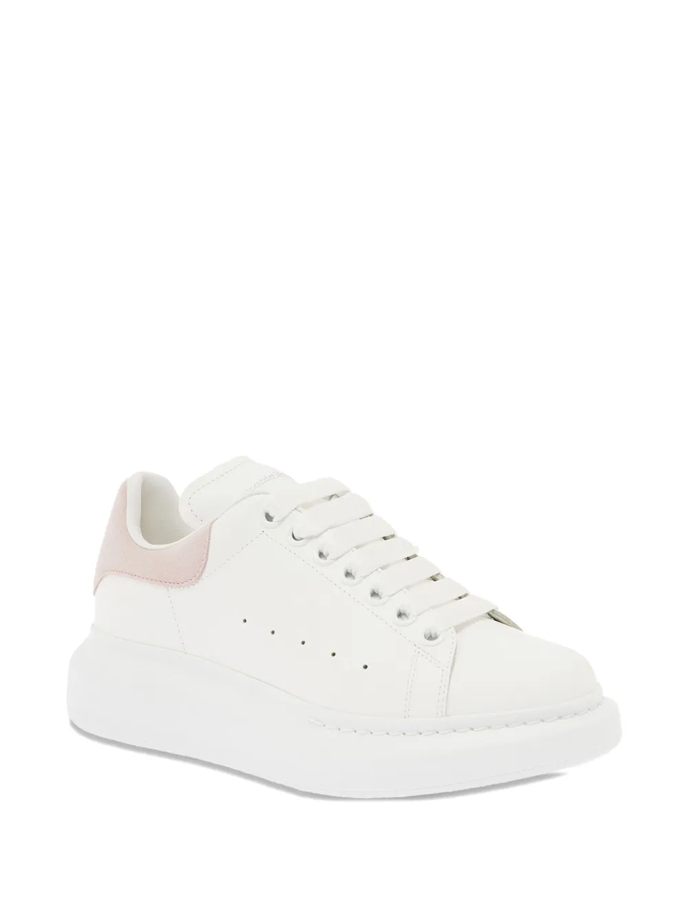 Alexander McQueen leather sneakers - Wit