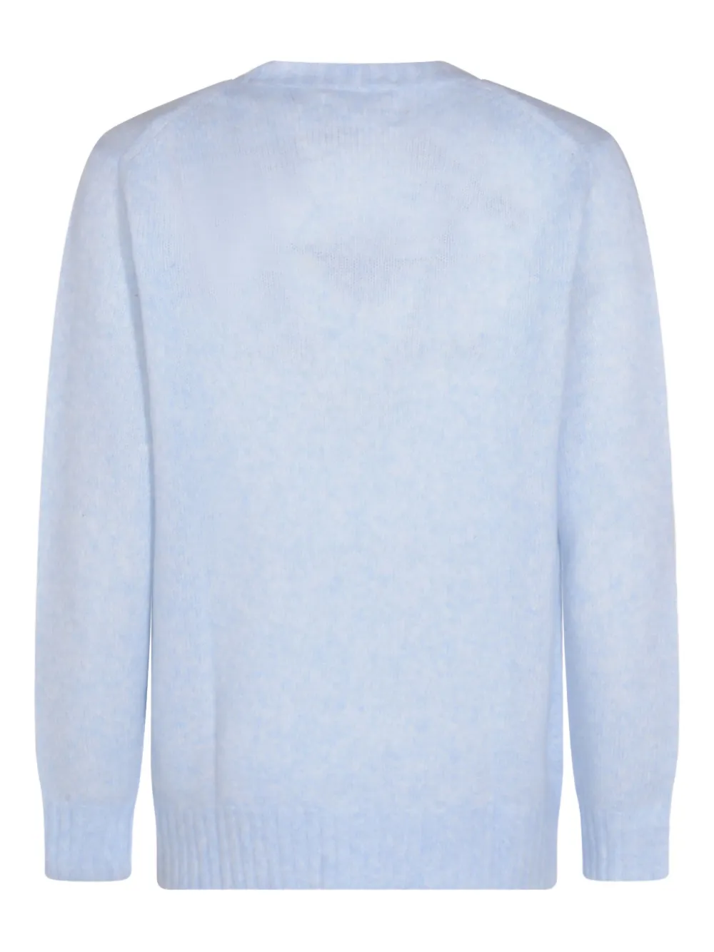 NN07 Trui met ronde hals Blauw