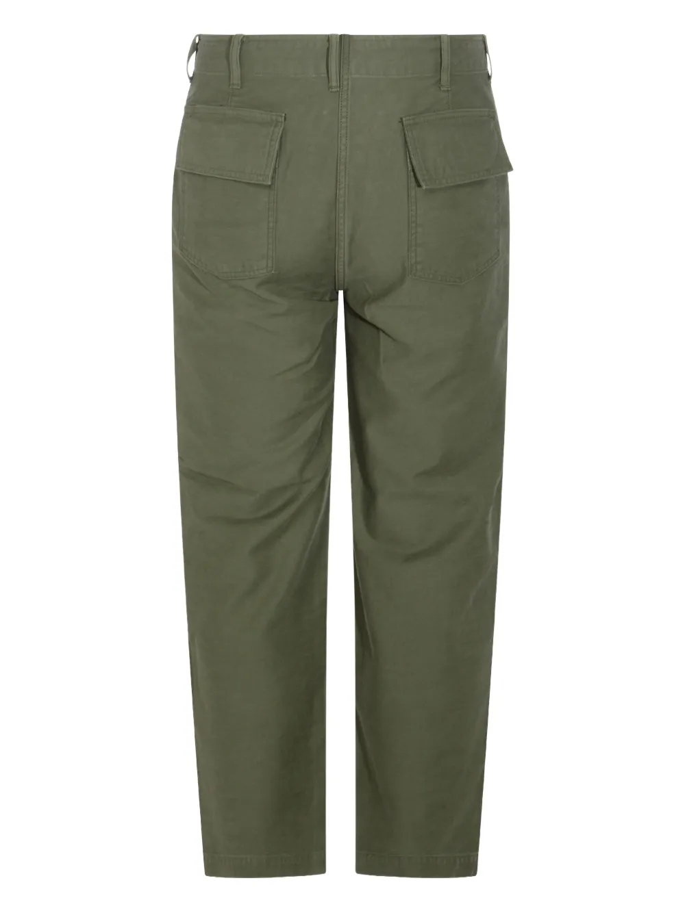 Auralee flap-pocket trousers - Groen