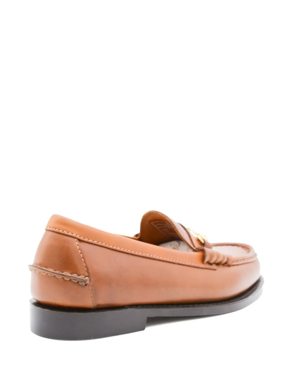 Sebago Horsebit leren loafers Bruin
