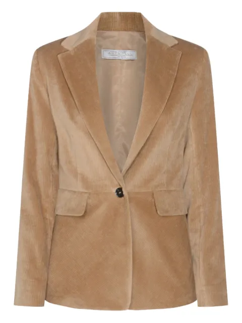 Antonelli corduroy flap-pocket blazer