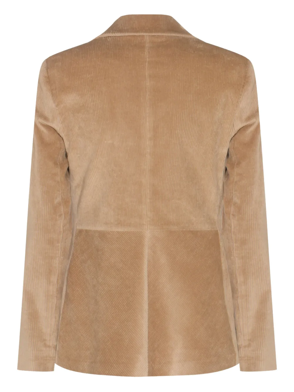 Antonelli Ribfluwelen blazer met klepzak Bruin