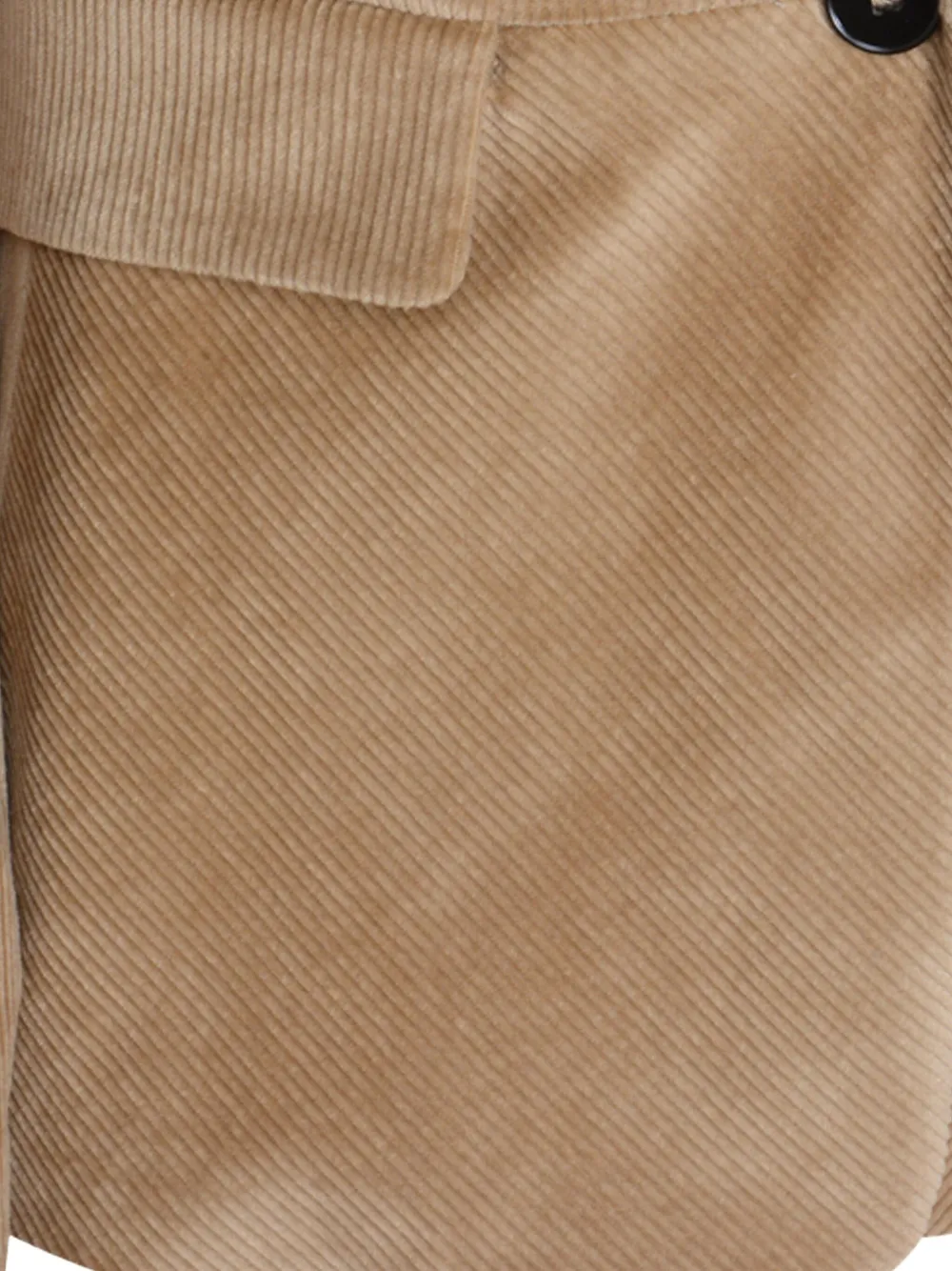 Antonelli Ribfluwelen blazer met klepzak Bruin