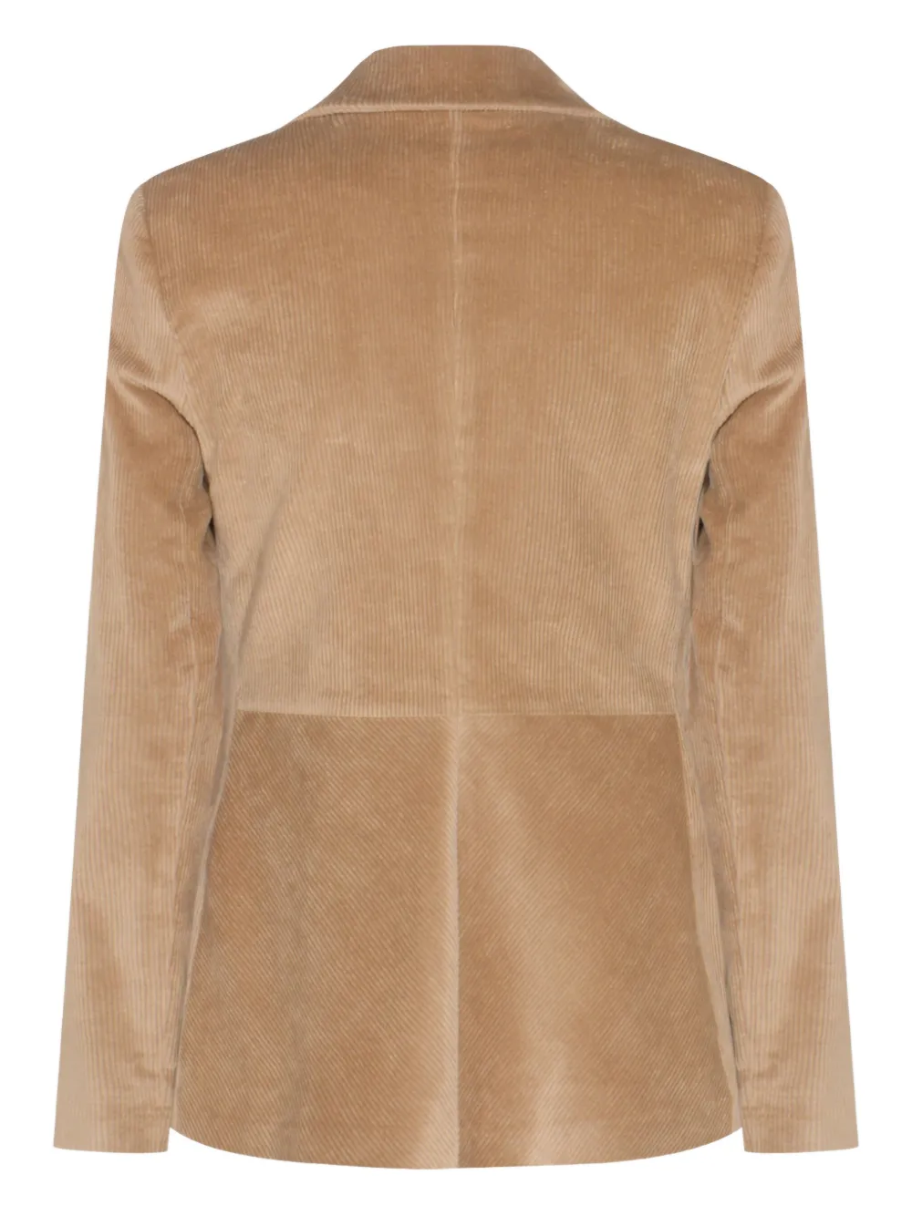 Antonelli Ribfluwelen blazer met klepzak Bruin