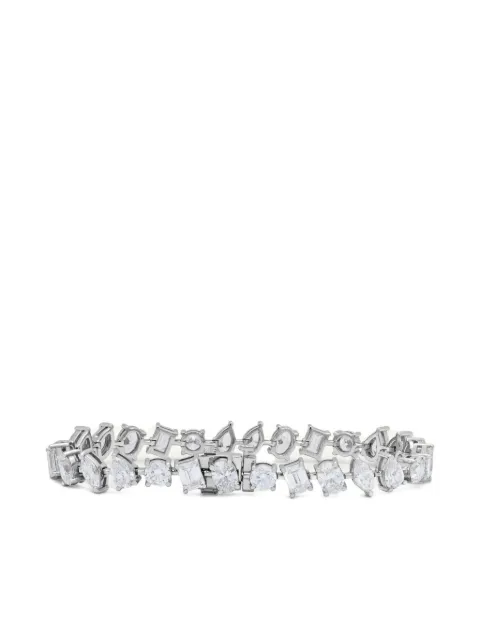Jewels Aficionado 18K white gold diamond confetti tennis bracelet