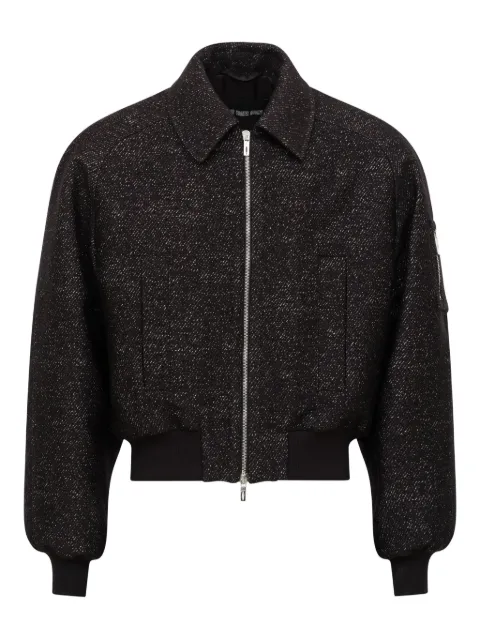LGN  LOUIS GABRIEL NOUCHI  zip-fastening bomber jacket