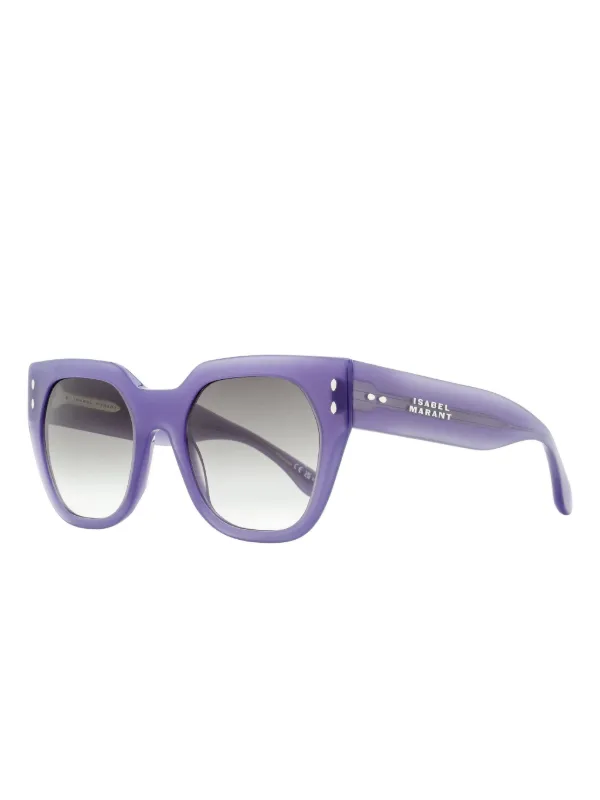 ISABEL MARANT ⭐︎ サングラス パープル Isabel Marant Eyewear 158 cat-eye Sunglasses | Purple | FARFETCH
