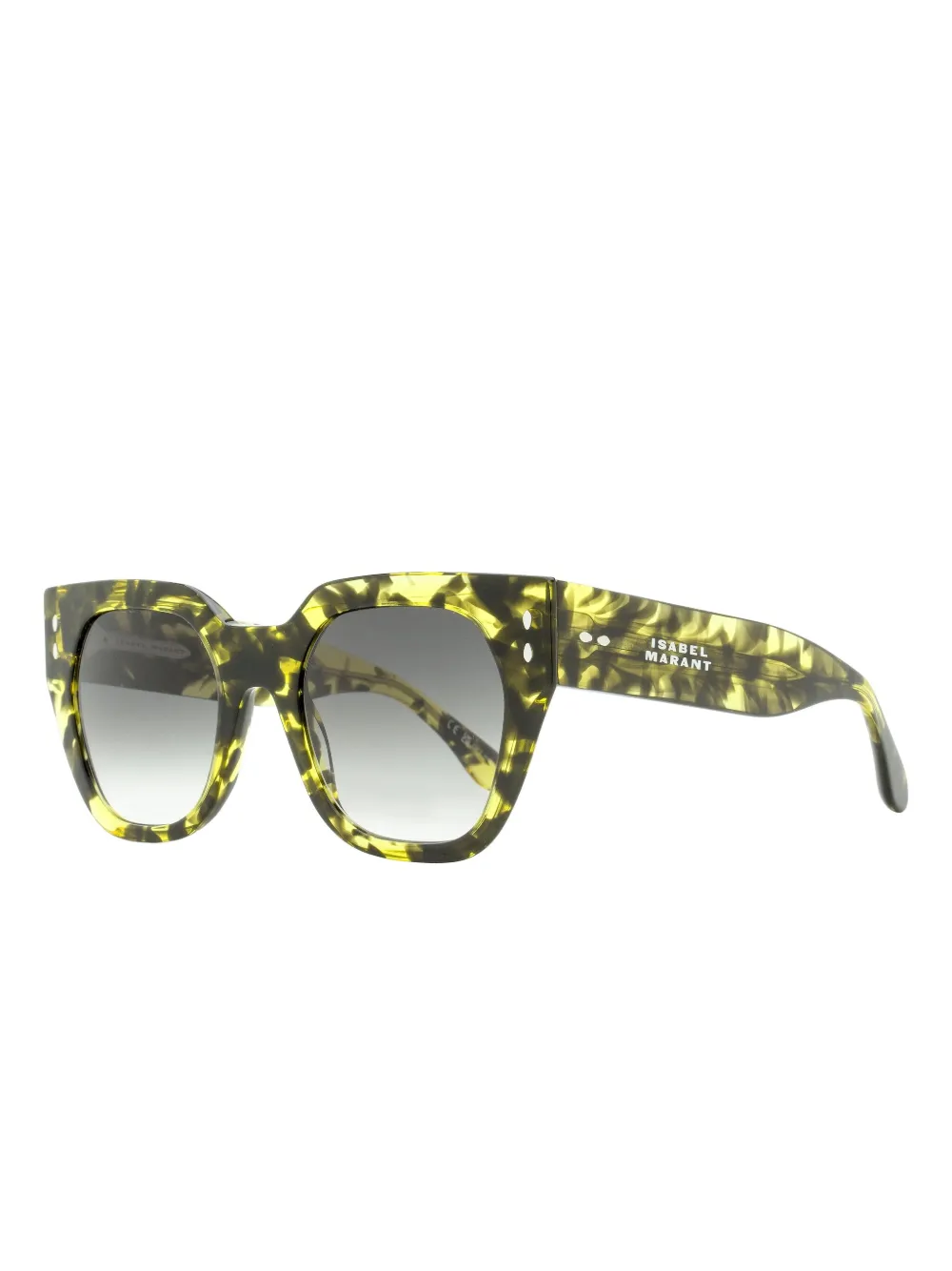 Isabel Marant Eyewear 158 cat-eye sunglasses - Geel