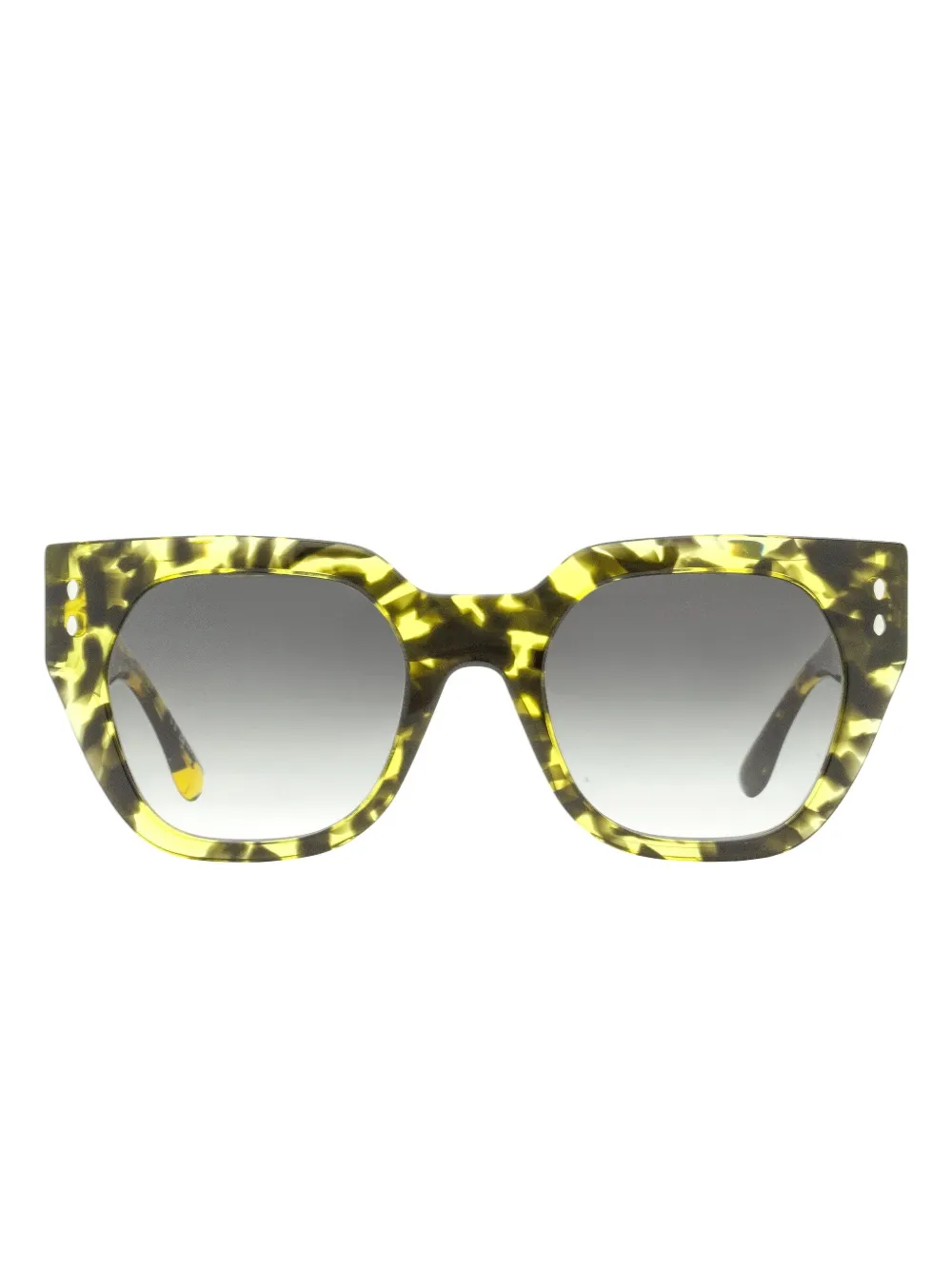 Isabel Marant Eyewear 158 Cat-eye Sunglasses In Green