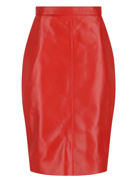 Saint Laurent zip skirt