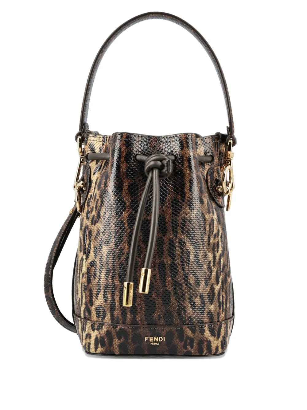 FENDI Borsa a secchiello con coulisse | marrone | Image 1