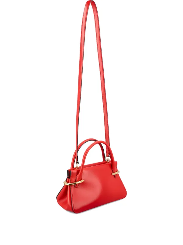 Givenchy ピンチ レザーハンドバッグ M | レッド | FARFETCH JP