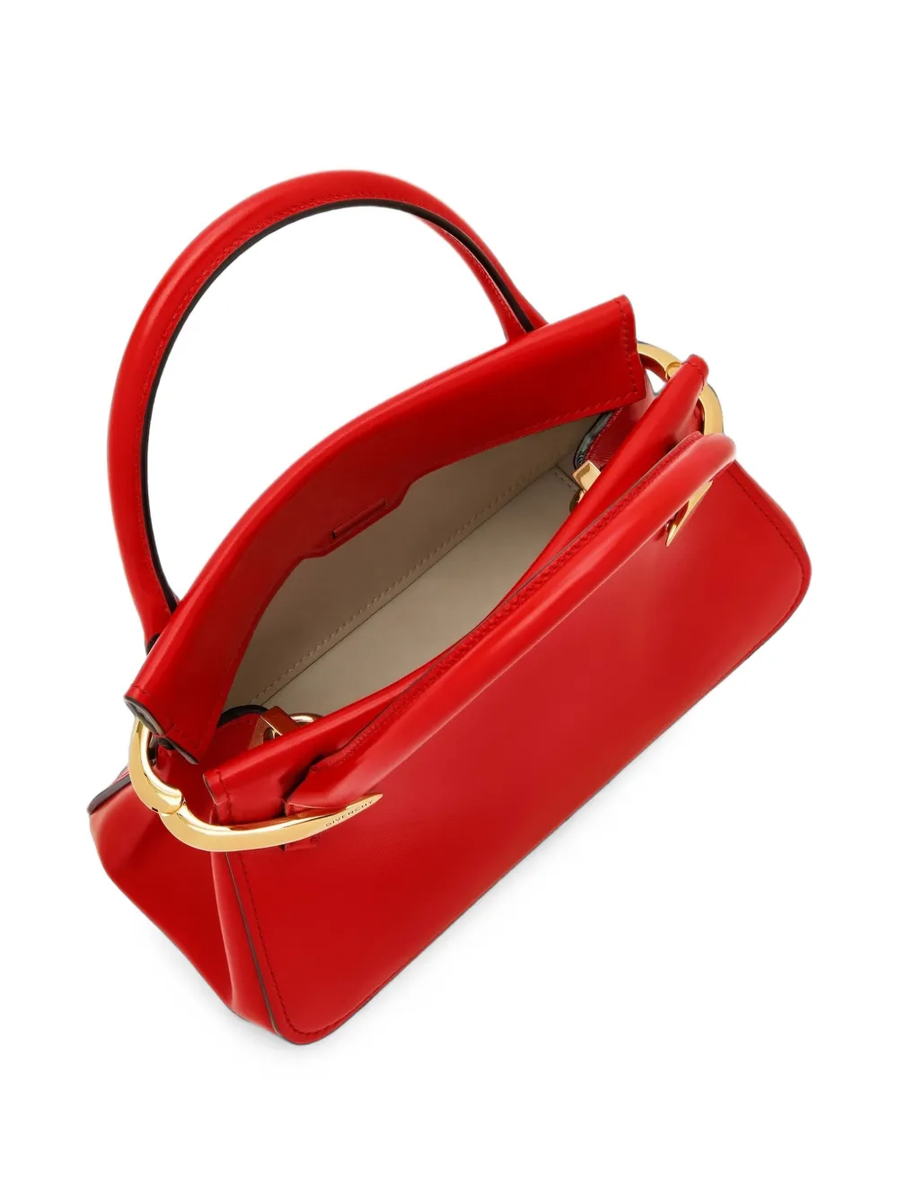 Givenchy Medium Pinch leren shopper Rood
