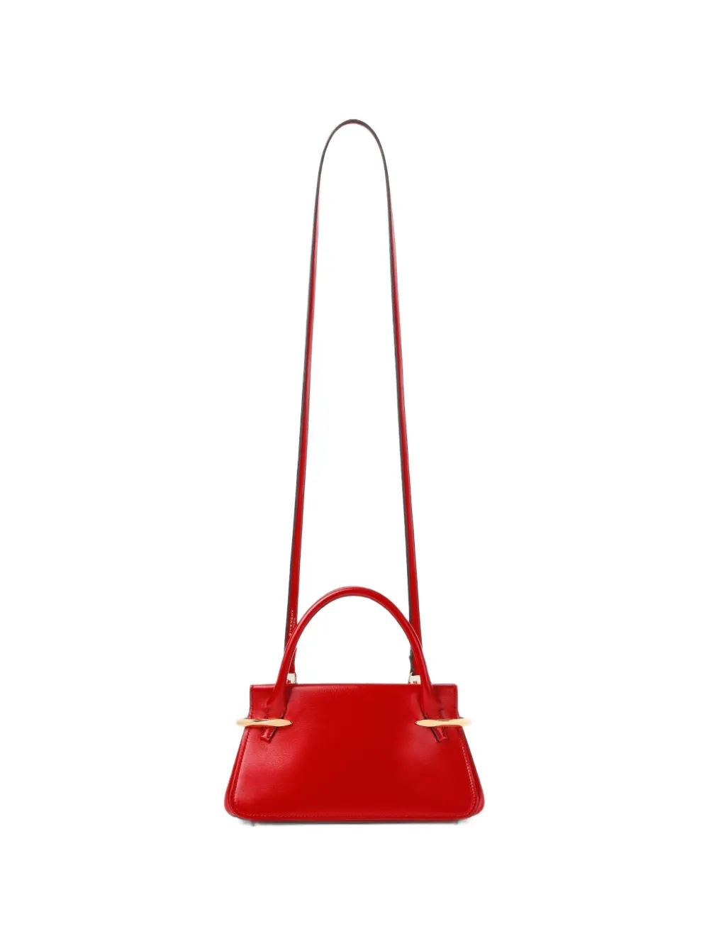 Givenchy Medium Pinch leren shopper Rood