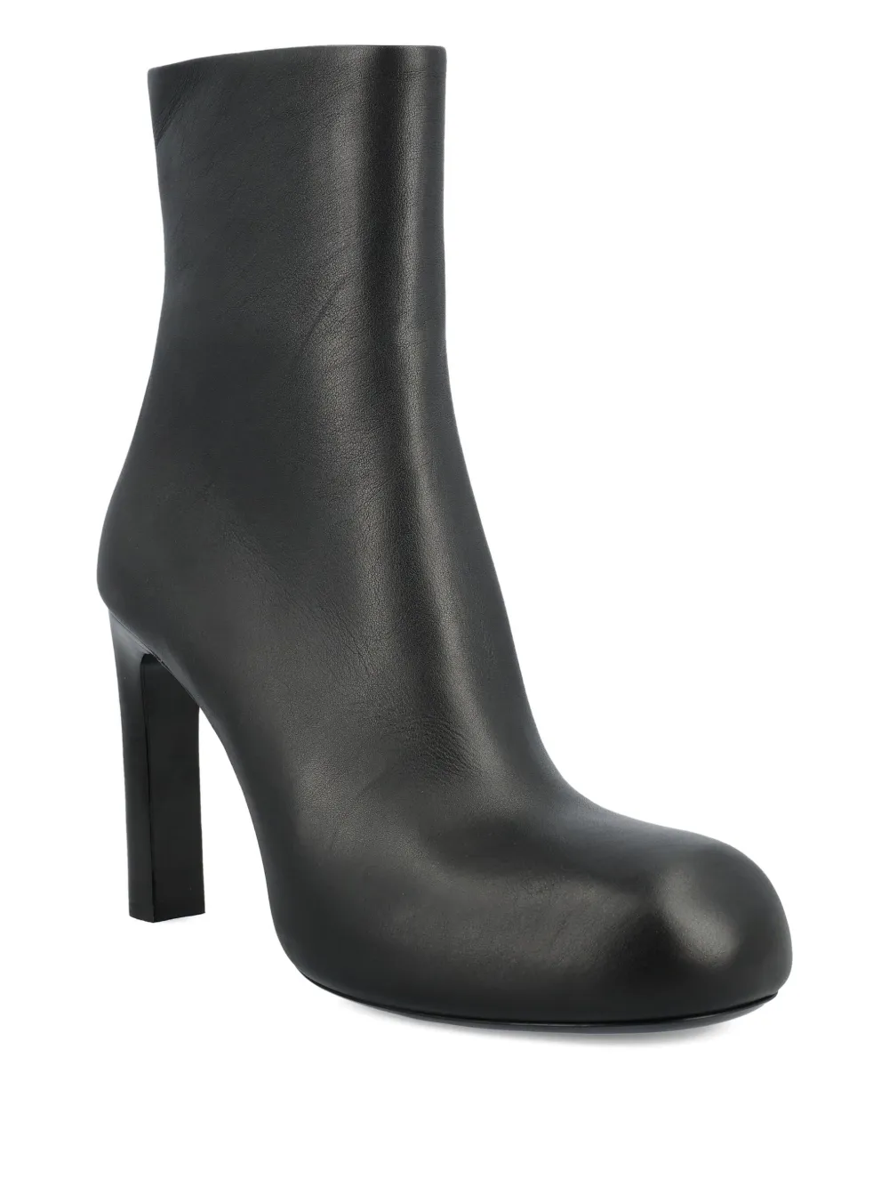 Balenciaga 80mm Fargo leather ankle boots Zwart