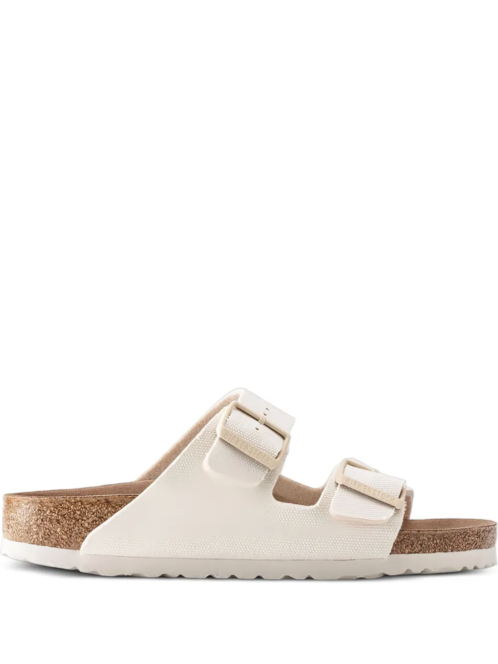 Birkenstock ARIZONA vegan canvas slides | Neutrals | Image 1