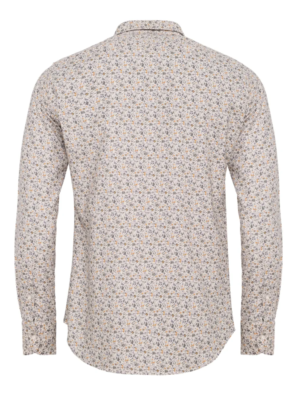 LOJA DAS MEIAS floral-pattern shirt - Beige