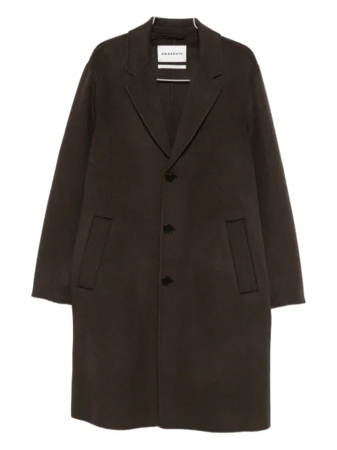 AMARÁNTO buttoned single-breasted coat